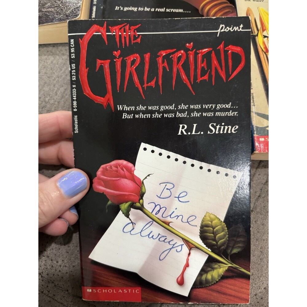 R.L. Stine Vintage Horror 5 Book Lot The Girlfriend 1st Print Point Scholastic - Picture 3 of 14